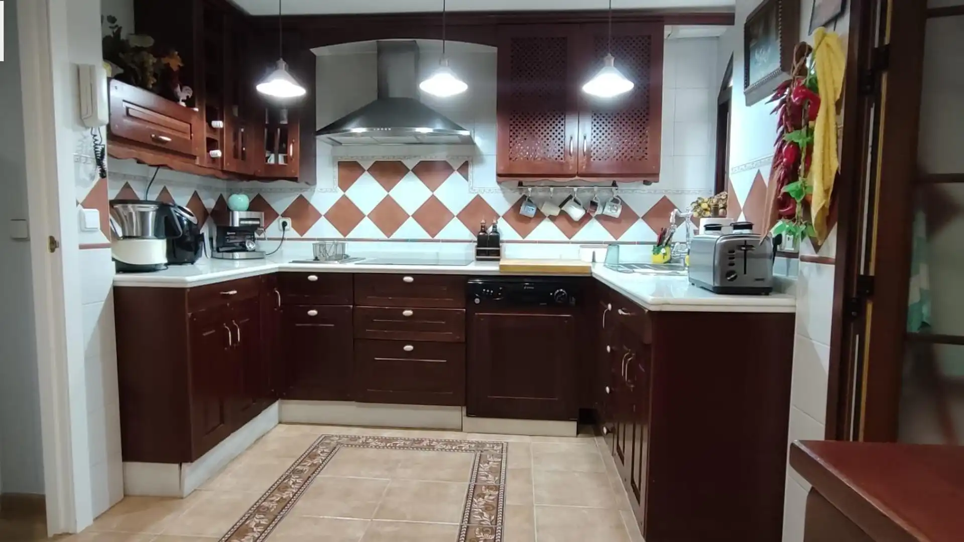 Kitchen of Flat for sale in  Córdoba Capital  with Parquet flooring, Terrace and Balcony