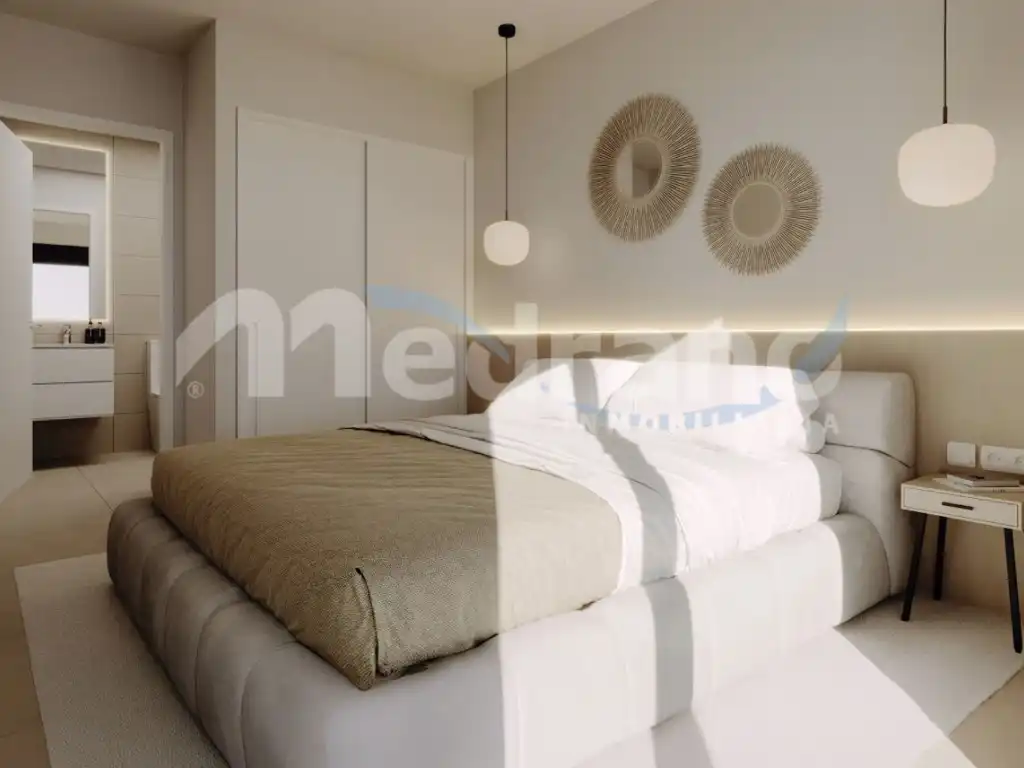 Habitación de Piso en venta en La Nucia con Aire acondicionado, Jardín privado y Terraza