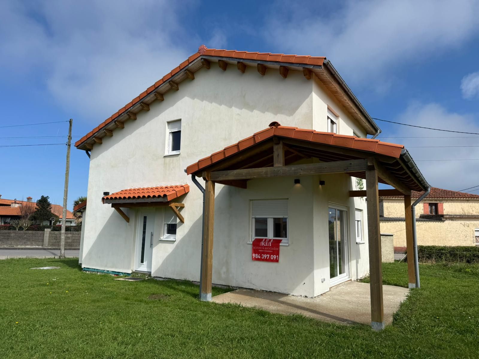 Exterior view of Houses for sale in Cudillero  with Heating, Private garden and Parquet flooring