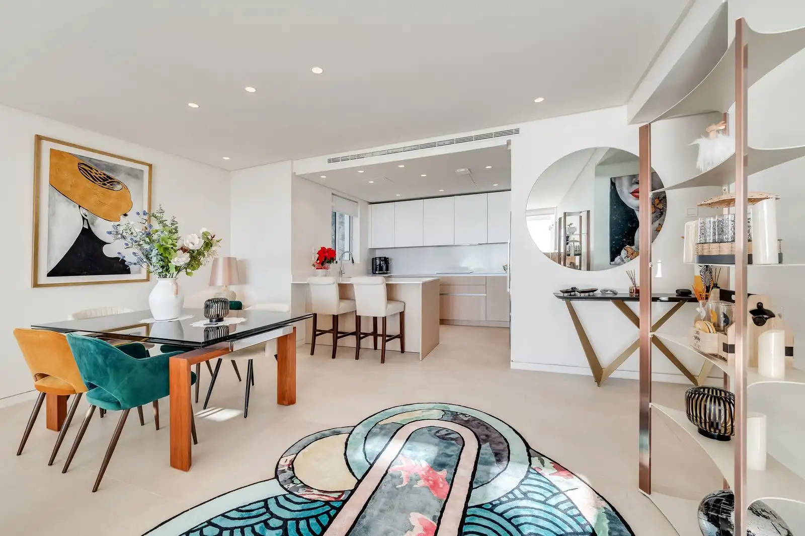 Menjador de Apartament en venda en Ojén amb Terrassa, Traster i Moblat