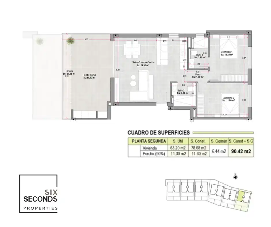 Apartament amb piscina en venda a Condado de Alhama, imagen 20