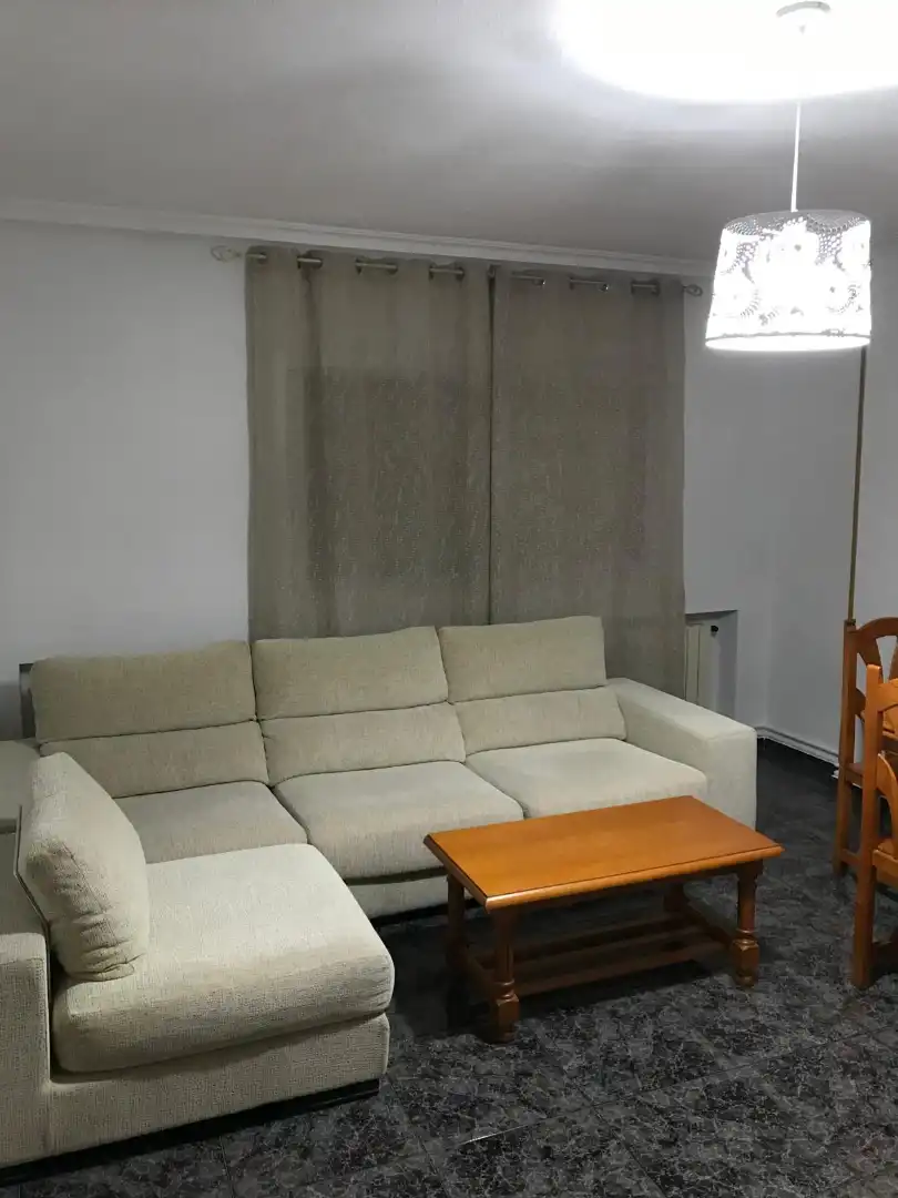 Living room of Flat for rent in Puertollano  with Air Conditioner, Heating and Furnished