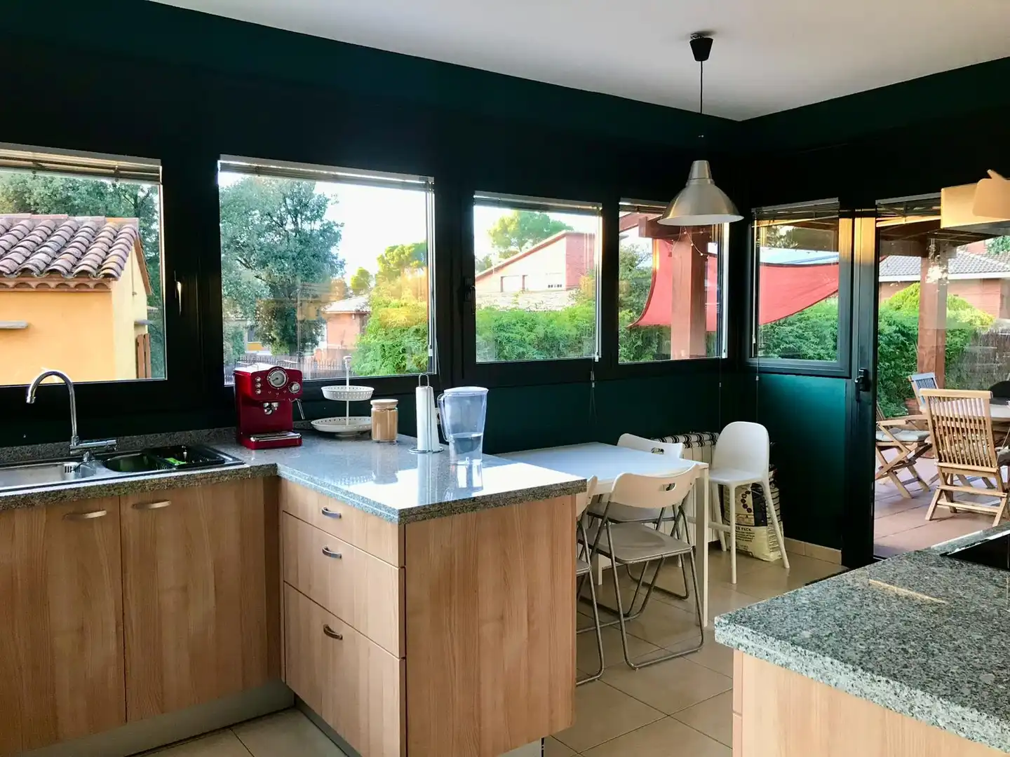 Cocina de Casa o chalet en venta en Santa Maria de Palautordera con Calefacción, Jardín privado y Terraza