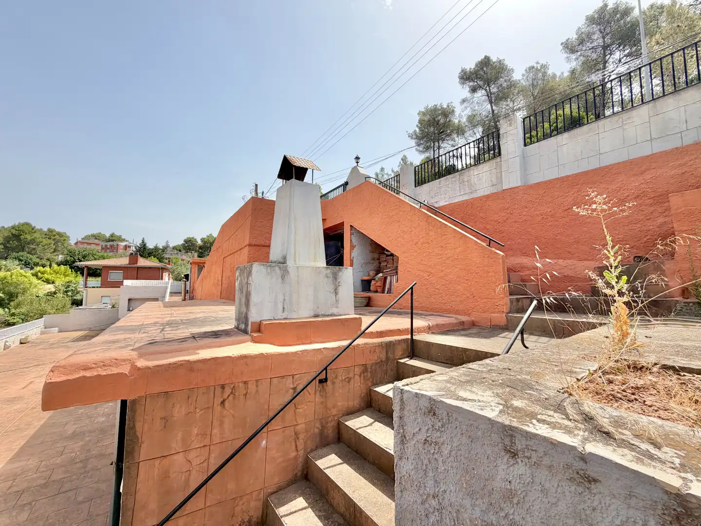Vista exterior de Casa o xalet en venda en Olesa de Bonesvalls amb Calefacció, Jardí privat i Terrassa