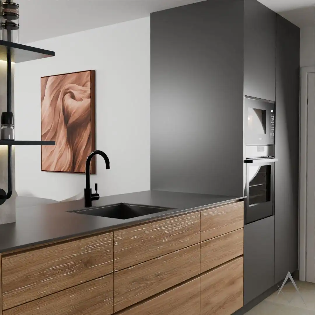 Kitchen of Attic for sale in Elda  with Air Conditioner, Heating and Terrace
