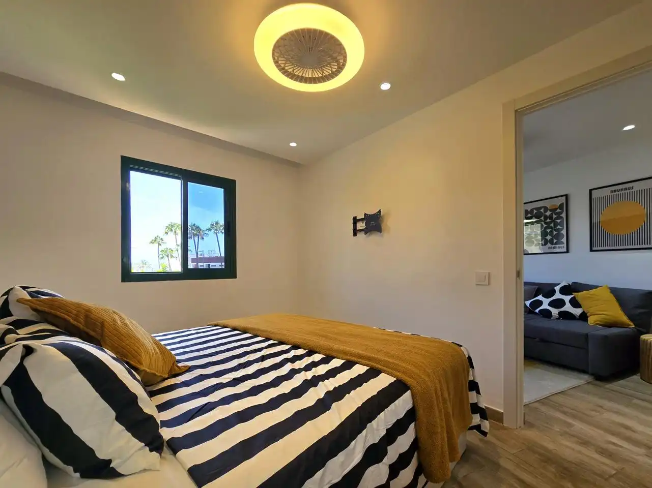Schlafzimmer von Wohnungen zur Miete in San Bartolomé de Tirajana mit Terrasse, Möbliert und Balkon