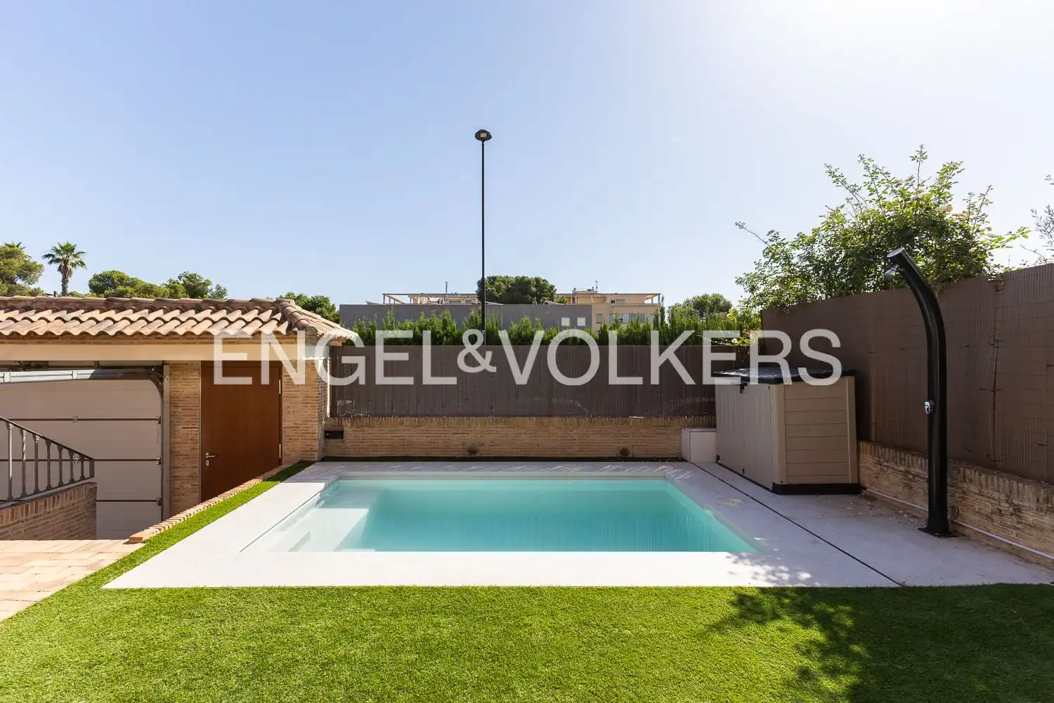 Piscina de Casa o xalet de lloguer en Torrent amb Aire condicionat, Calefacció i Jardí privat