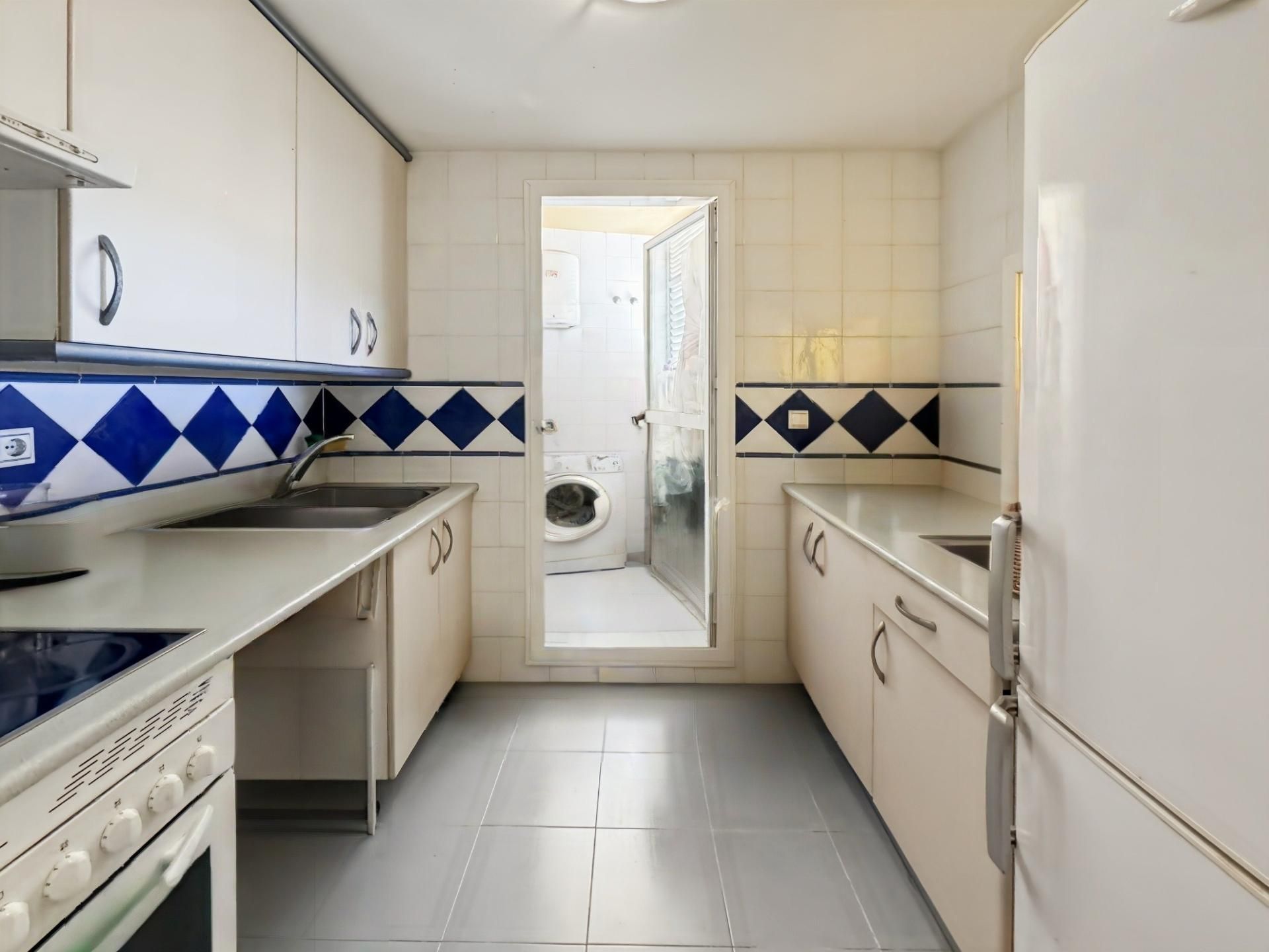 Cocina de Apartamento en venta en Benidorm con Calefacción y Terraza