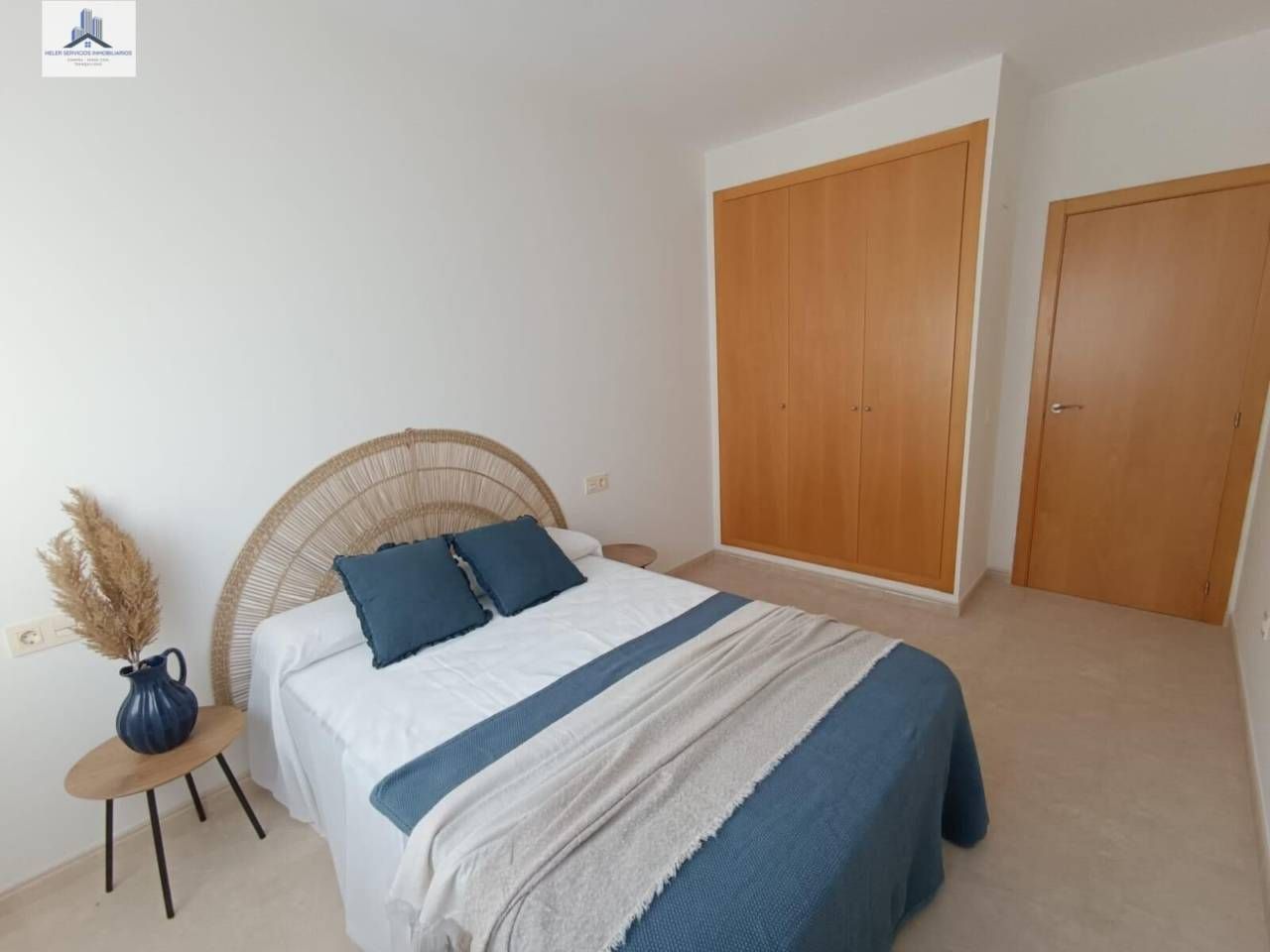 Bedroom of Flat to rent in Burriana / Borriana  with Terrace, Furnished and Balcony