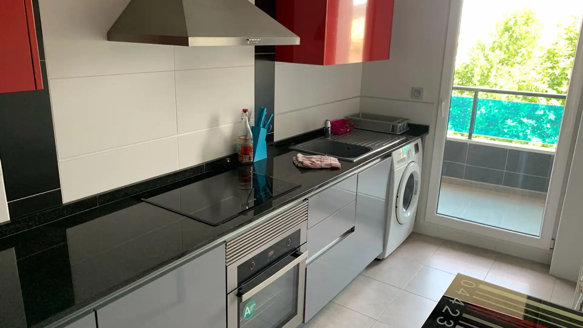 Cocina de Piso en venta en Villena con Amueblado, Horno y Lavadora