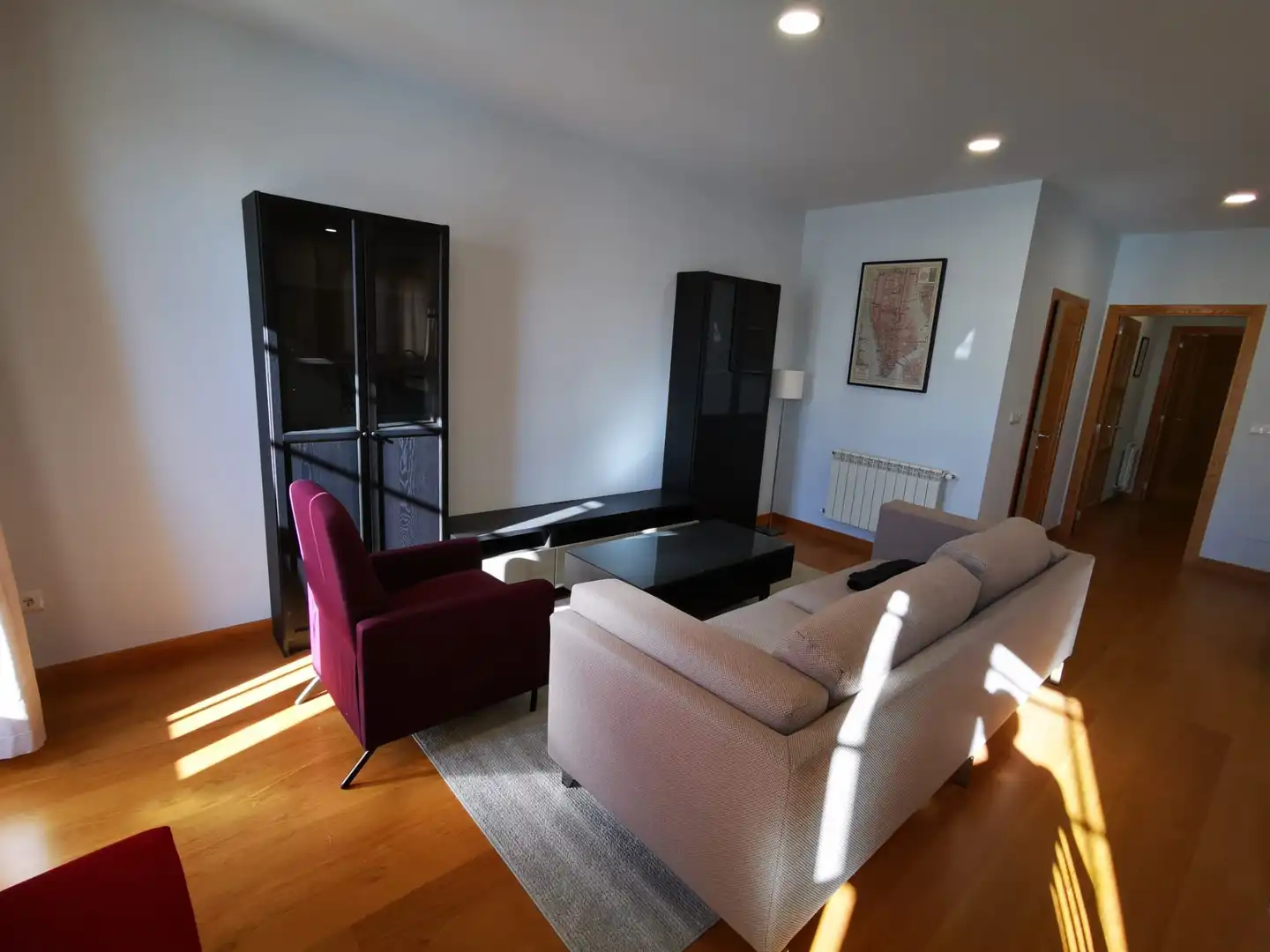 Sala de estar de Piso de alquiler en Ferrol con Calefacción, Terraza y Trastero