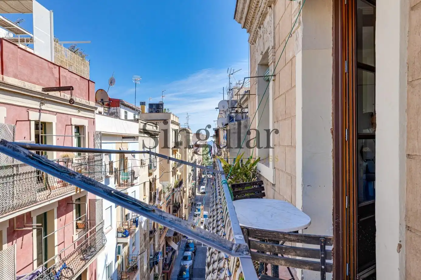 Vista exterior de Piso en venta en Barcelona con Aire acondicionado, Calefacción y Balcón