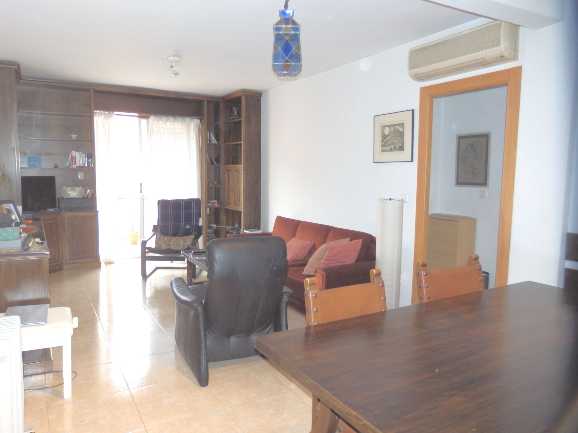 Sala de estar de Piso de alquiler en  Valencia Capital con Aire acondicionado, Amueblado y Horno