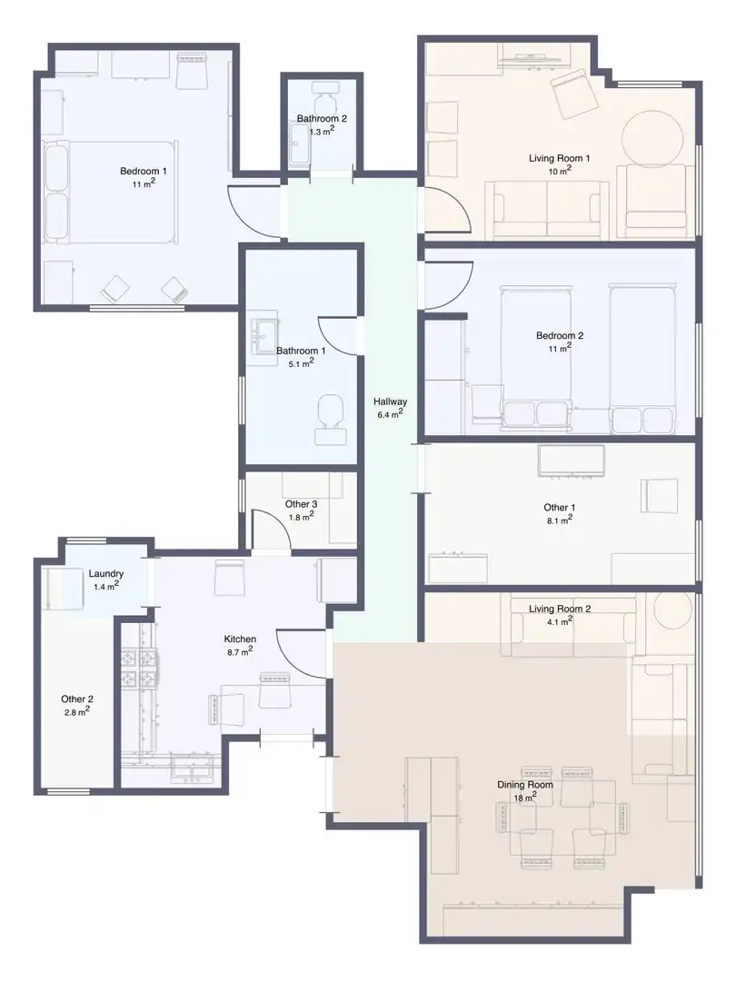 Piso con ascensor en venta en Centro, imagen 21