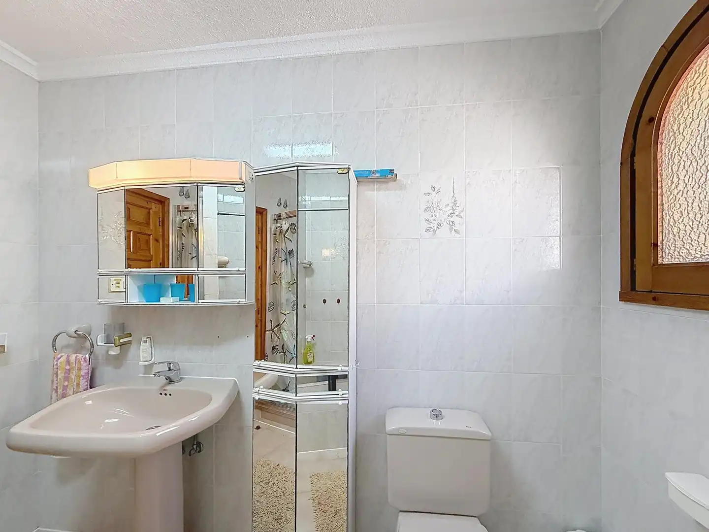 Baño de Casa o chalet en venta en Benitachell / El Poble Nou de Benitatxell con Aire acondicionado, Calefacción y Jardín privado