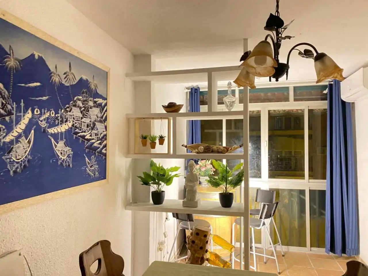 Esszimmer von Wohnung zur Miete in Granada mit Klimaanlage, Heizung und Möbliert