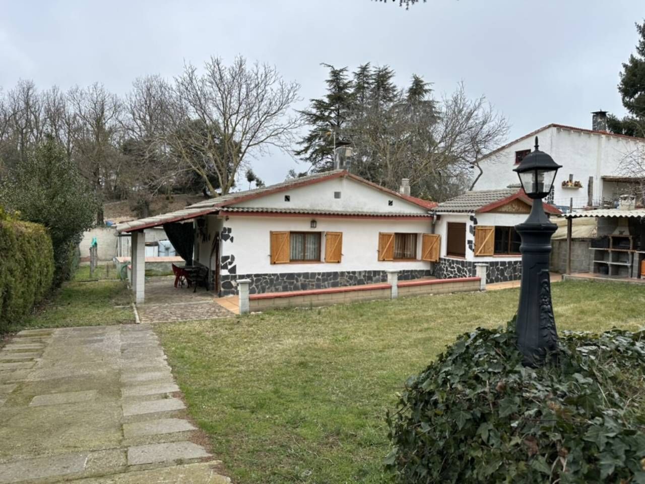 Vista exterior de Casa o xalet en venda en Vilanova de Sau amb Jardí privat, Terrassa i Traster