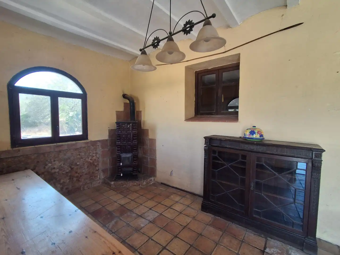 Cuina de Finca rústica en venda en Tivissa amb Piscina comunitària