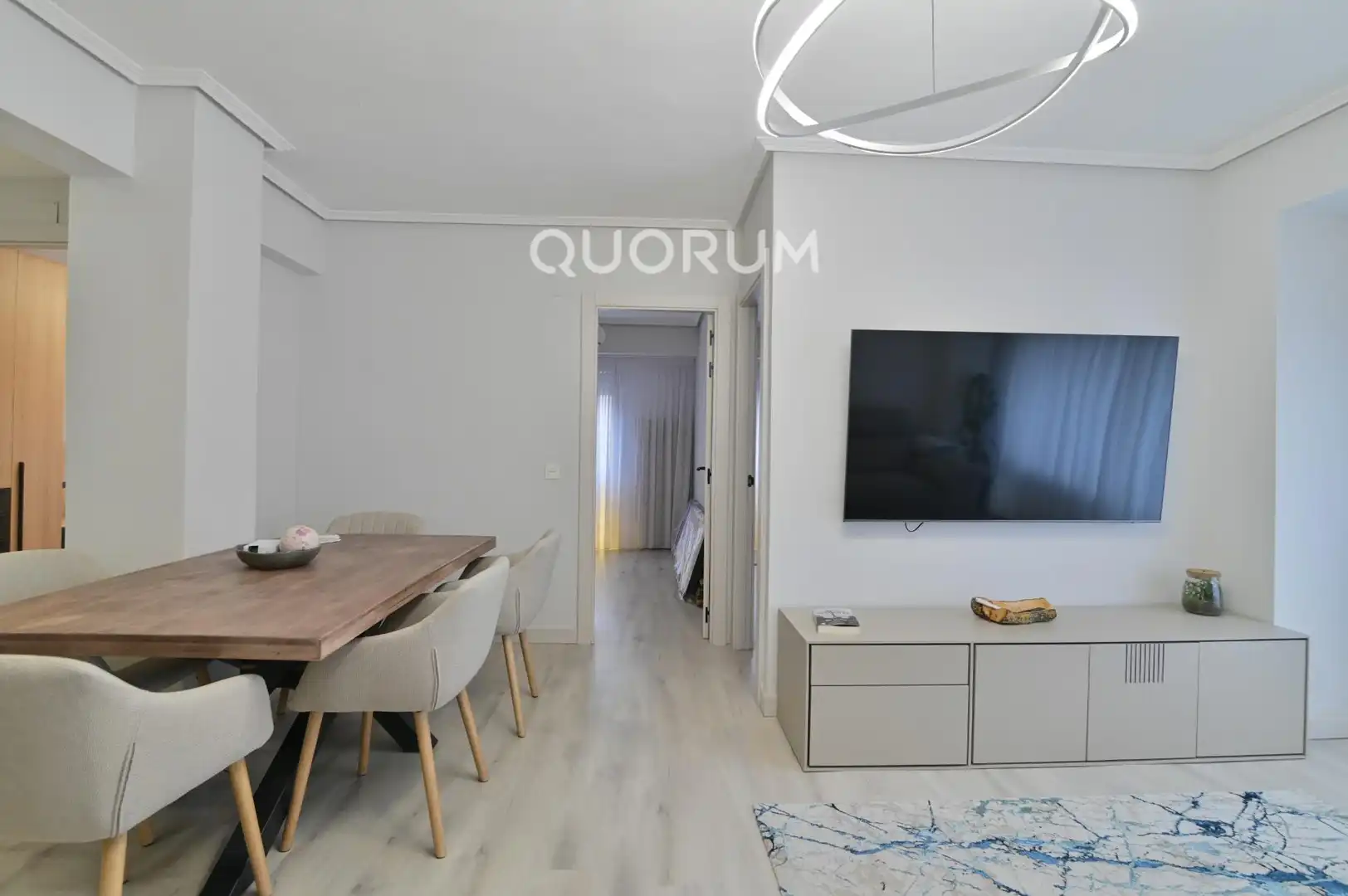 Living room of Flat for sale in Bilbao   with Heating, Terrace and Storage room