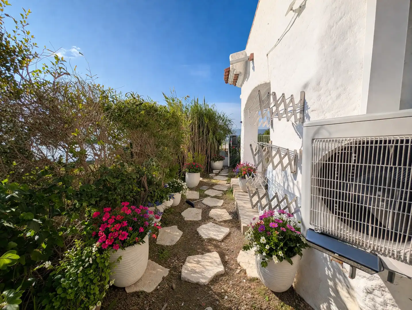 Garten von Maisonette zum Verkauf in Roses mit Klimaanlage, Heizung und Privatgarten
