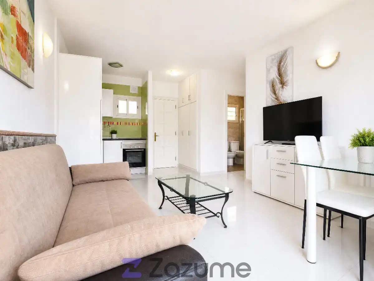 Living room of Flat for rent in Arona  with Heating, Swimming Pool and Furnished