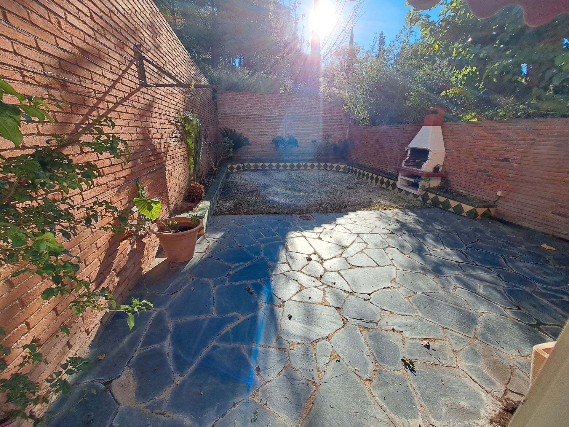 Jardí de Casa adosada en venda en Mataró amb Calefacció, Jardí privat i Terrassa