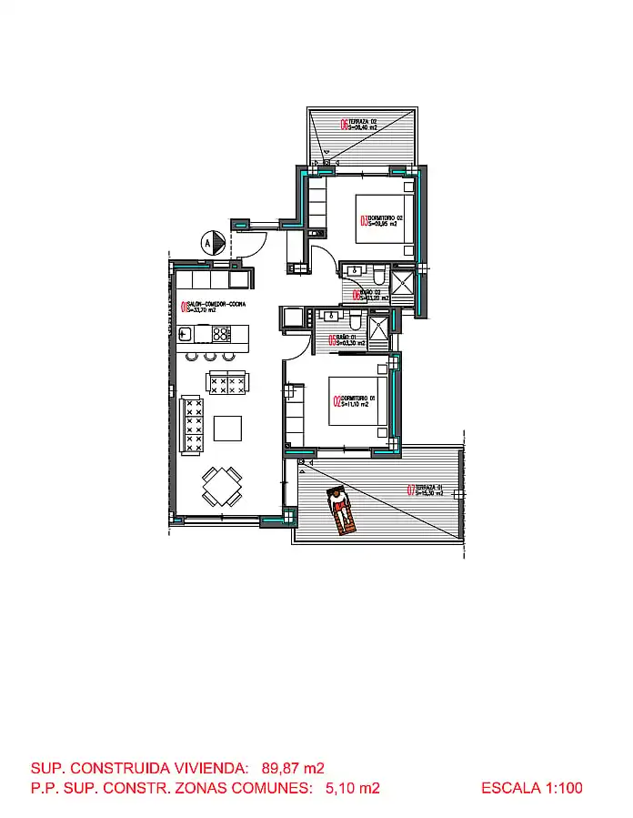 Apartamento con terraza en venta en Nueva Torrevieja - Aguas Nuevas, imagen 13