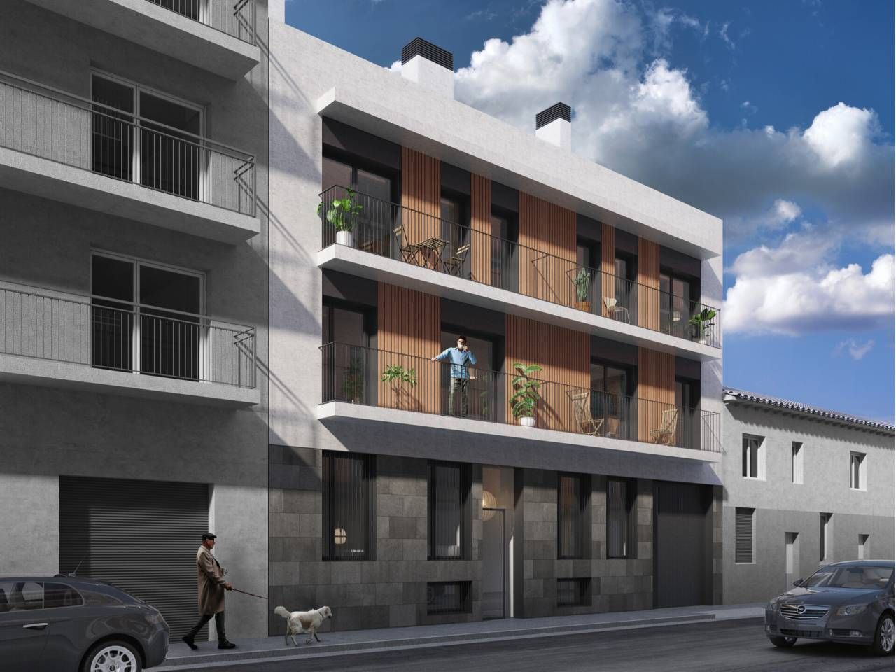 Vista exterior de Dúplex en venda en La Llagosta amb Aire condicionat, Calefacció i Parquet