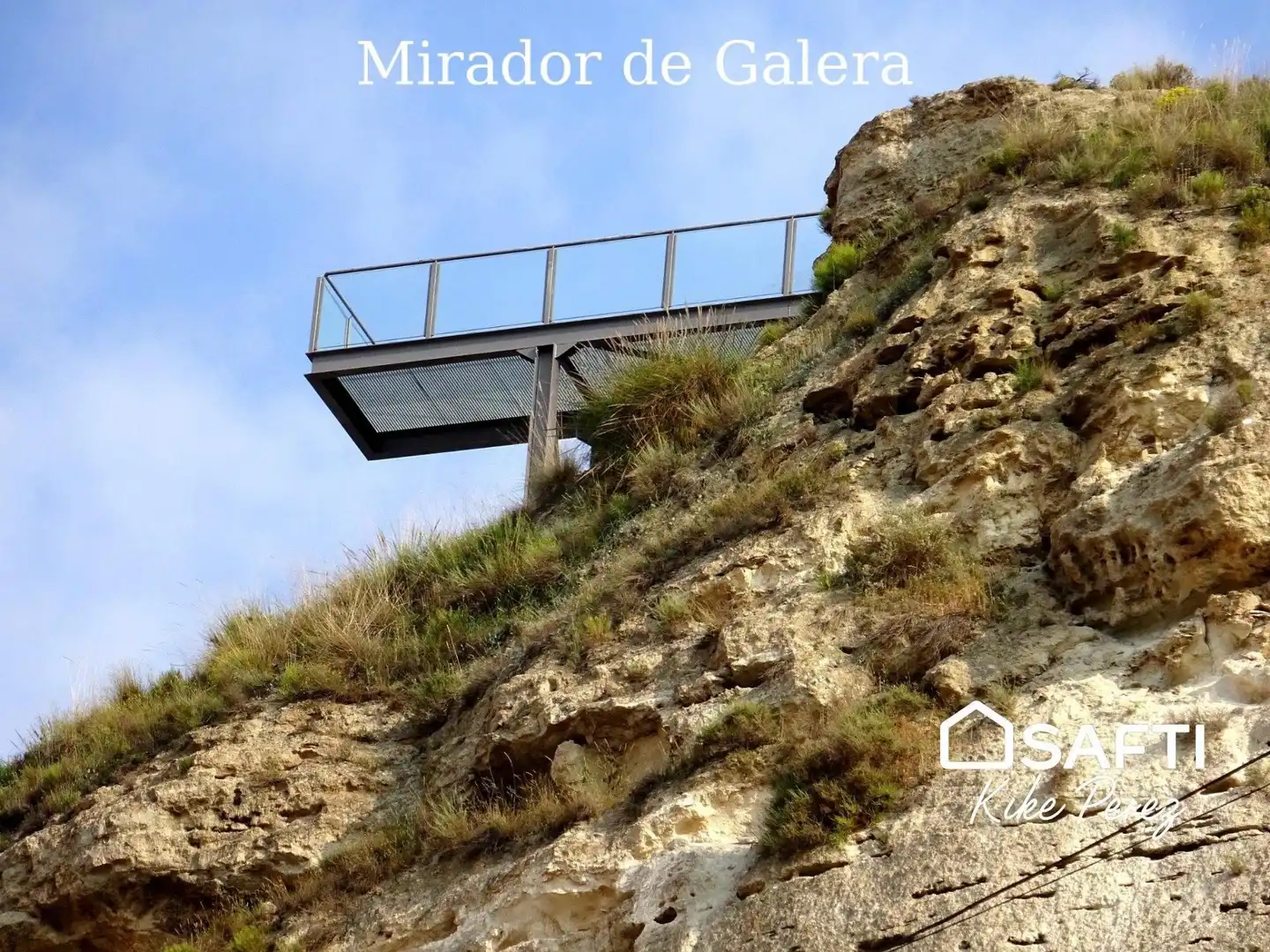 Vista exterior de Casa o chalet en venta en Galera con Balcón