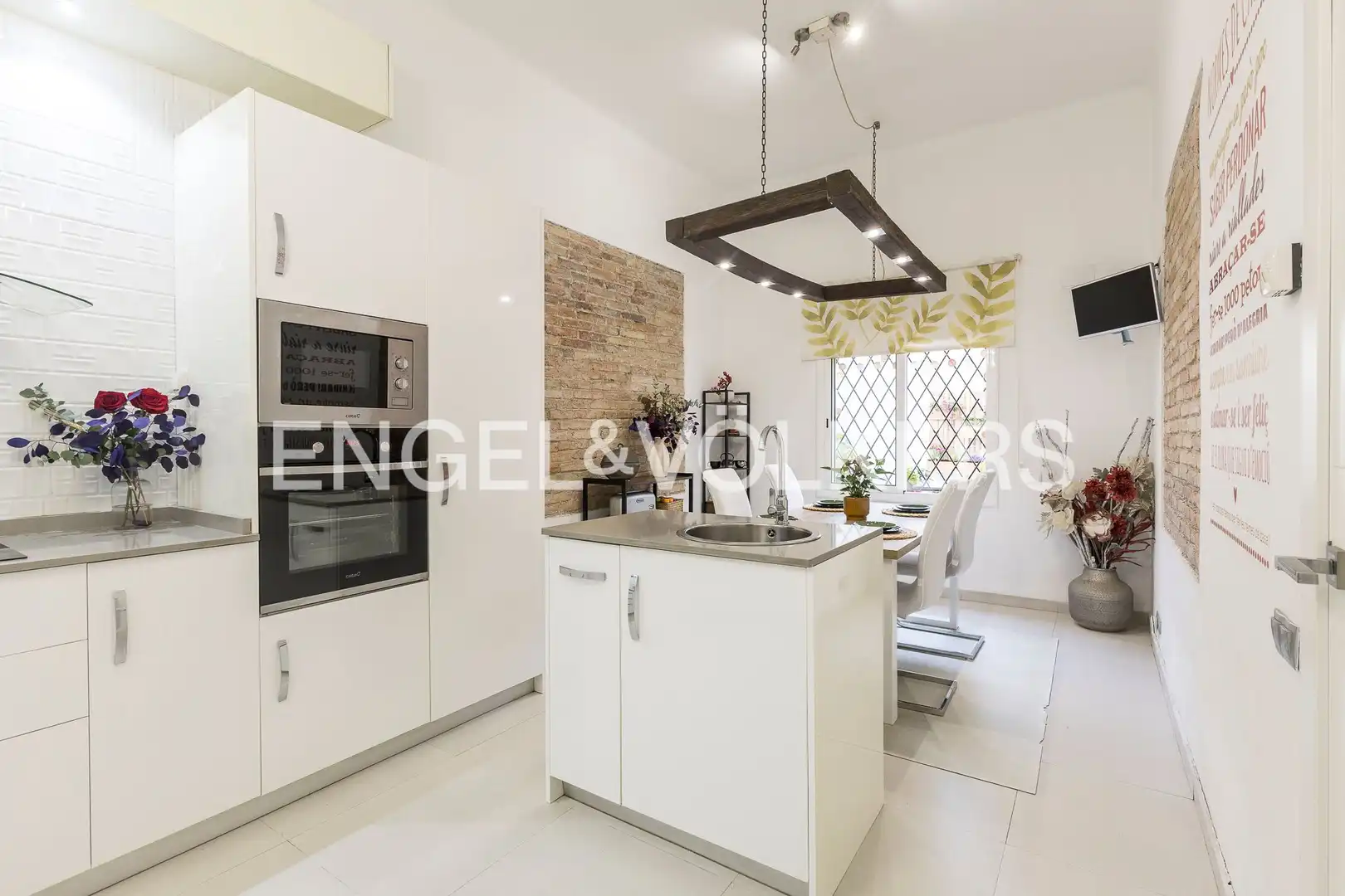 Cocina de Apartamento en venta en Barcelona con Calefacción