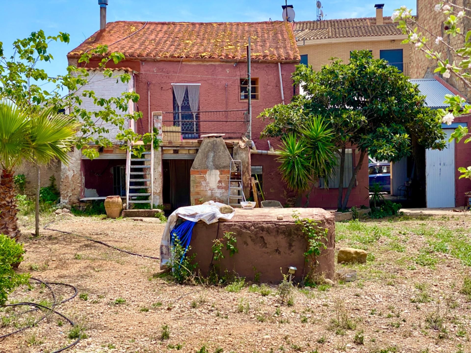 Exterior view of Country house for sale in La Galera   with Private garden