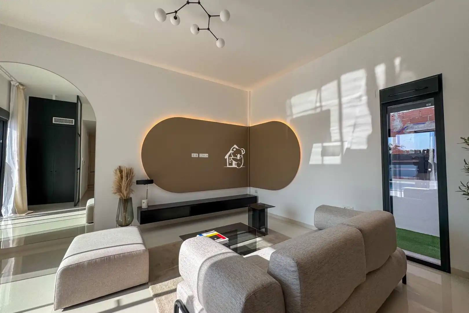 Sala de estar de Casa o chalet en venta en San Miguel de Salinas con Aire acondicionado, Jardín privado y Terraza