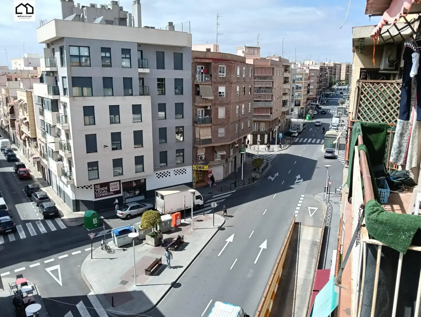 Vista exterior de Apartament de lloguer en Elche / Elx amb Terrassa, Traster i Moblat