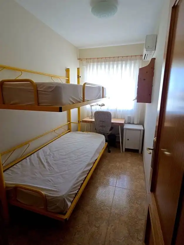 Schlafzimmer von Wohnung zur Miete in Piles mit Klimaanlage, Terrasse und Möbliert