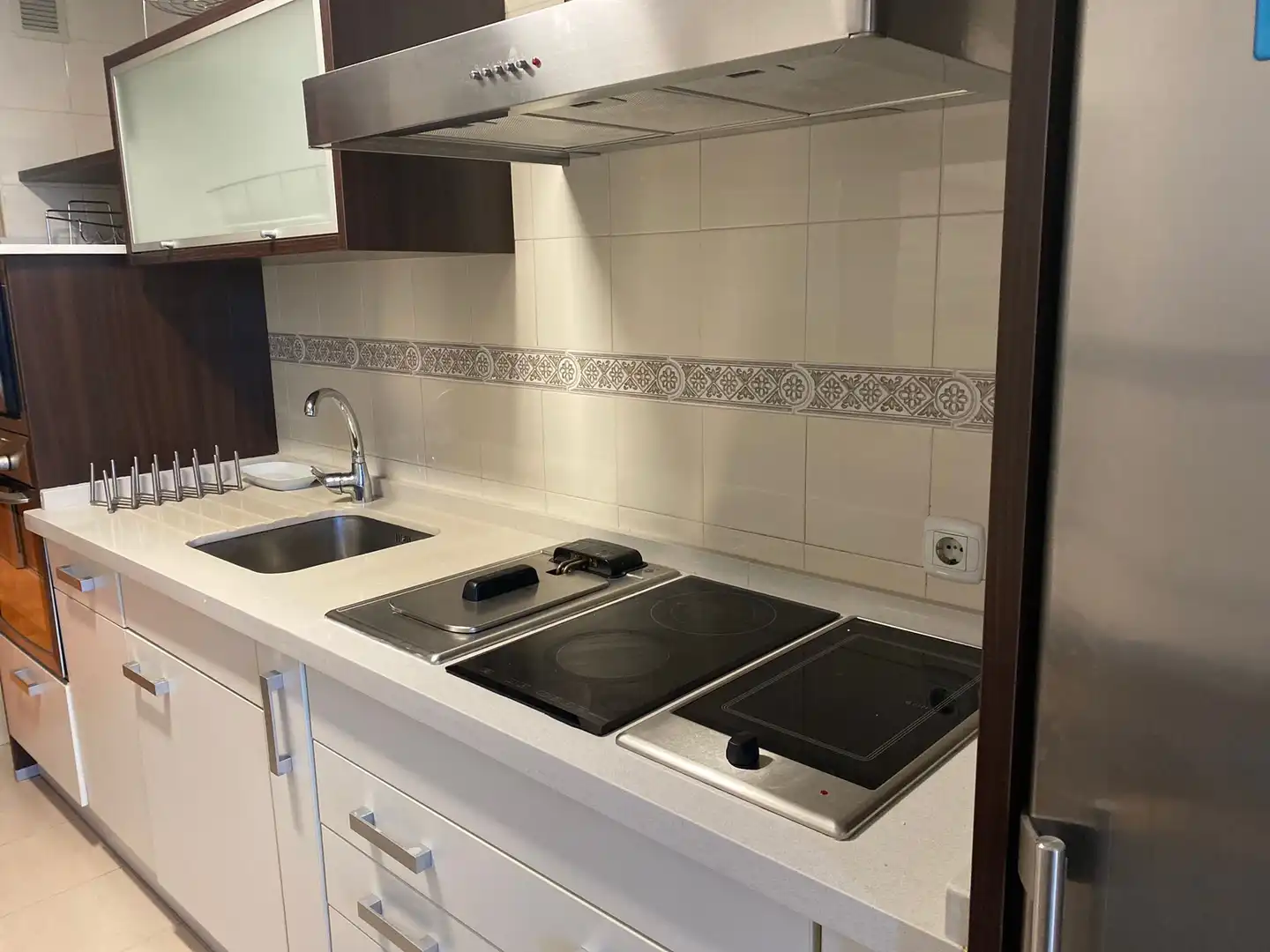 Cocina de Piso de alquiler en Mairena del Aljarafe con Aire acondicionado y Amueblado
