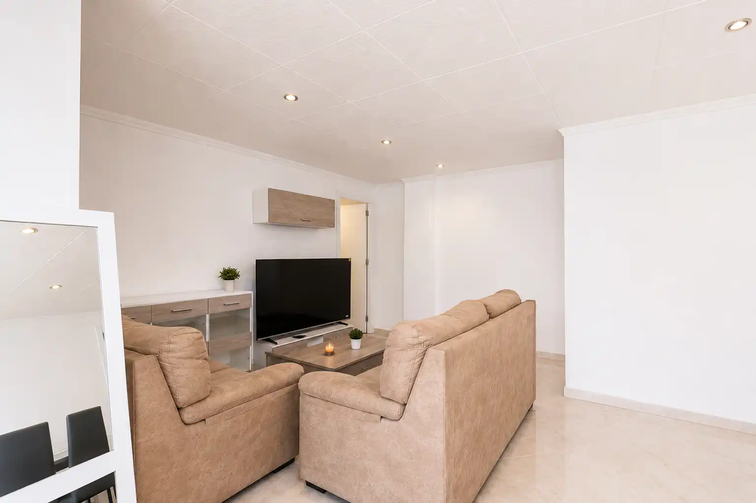 Wohnzimmer von Wohnung zum Verkauf in Viladecans mit Balkon