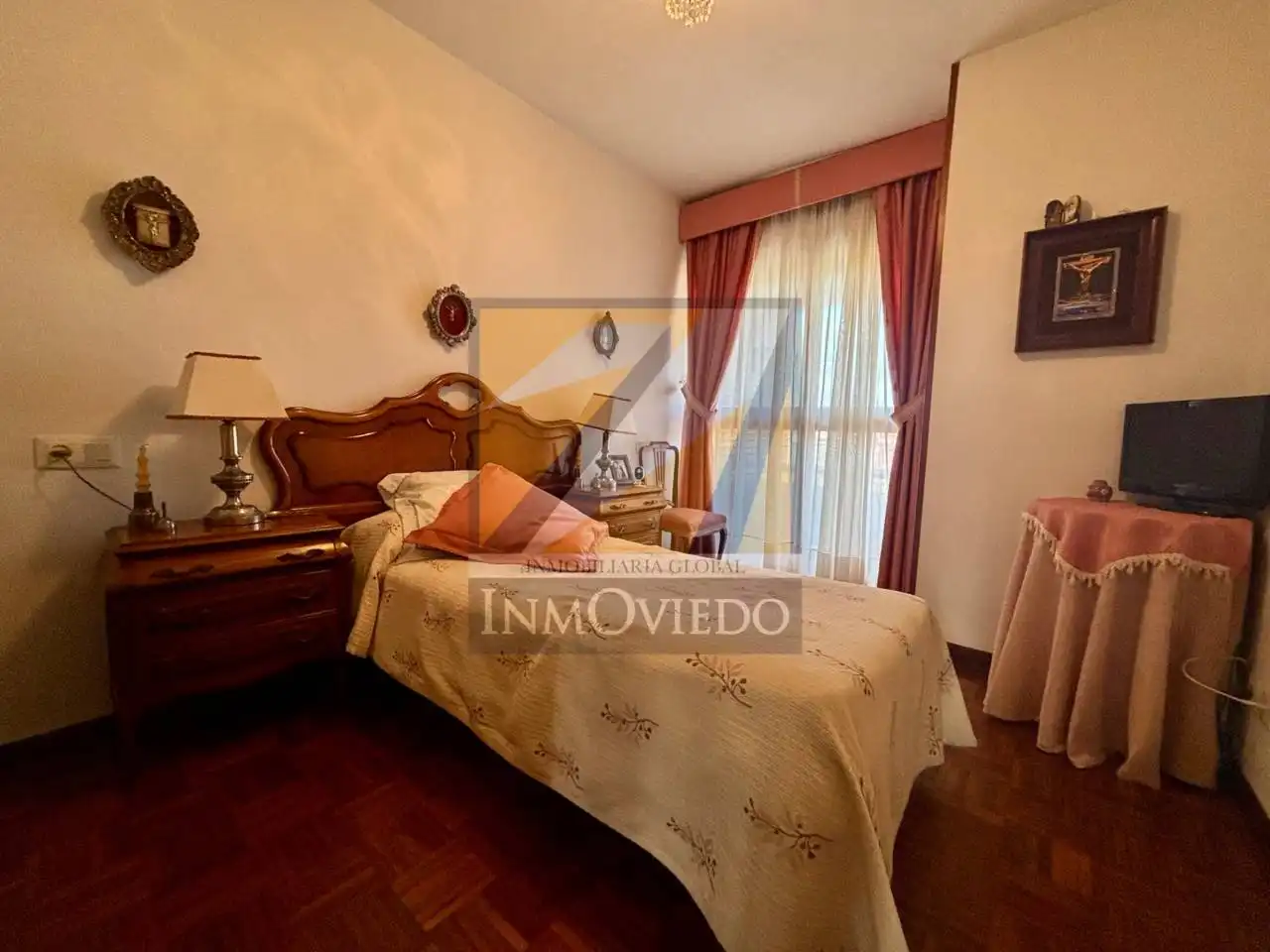 Bedroom of Flat for sale in Avilés  with Heating, Parquet flooring and Terrace