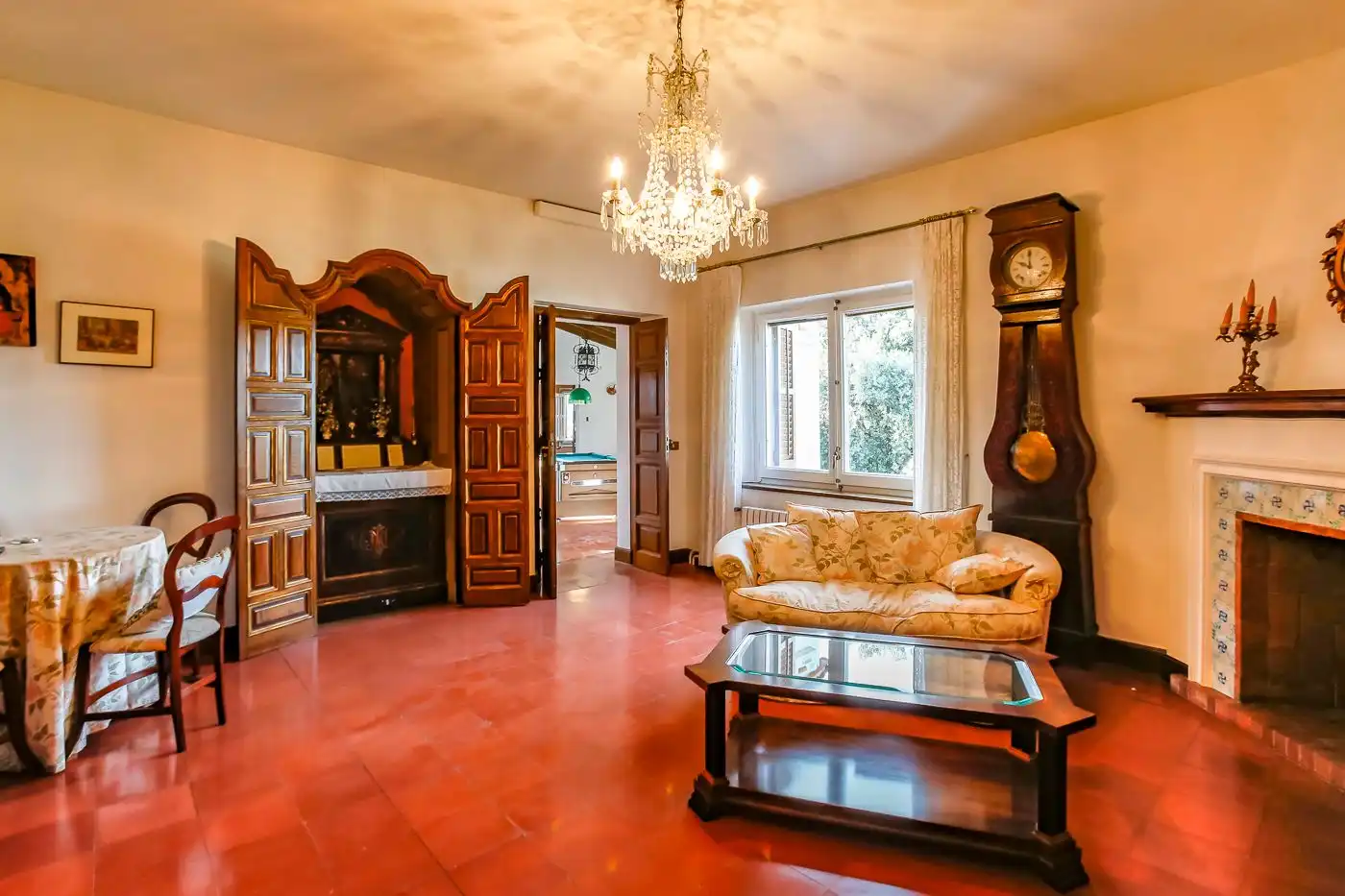 Sala d'estar de Finca rústica en venda en Les Franqueses del Vallès
