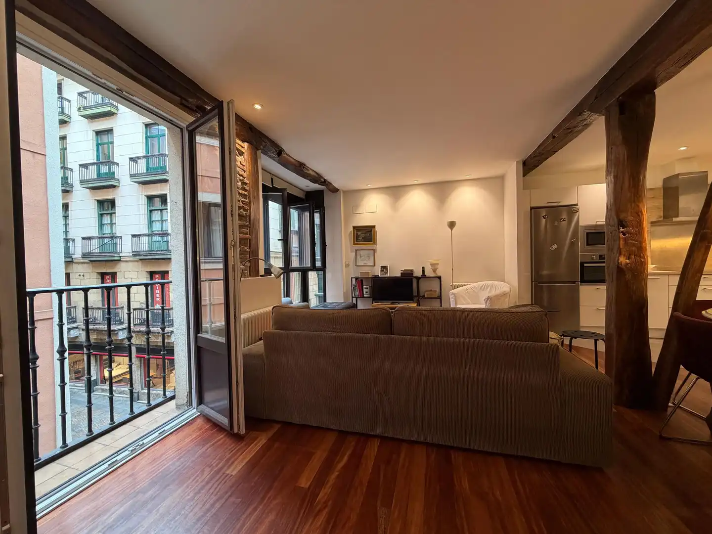 Sala de estar de Piso en venta en Bilbao  con Balcón