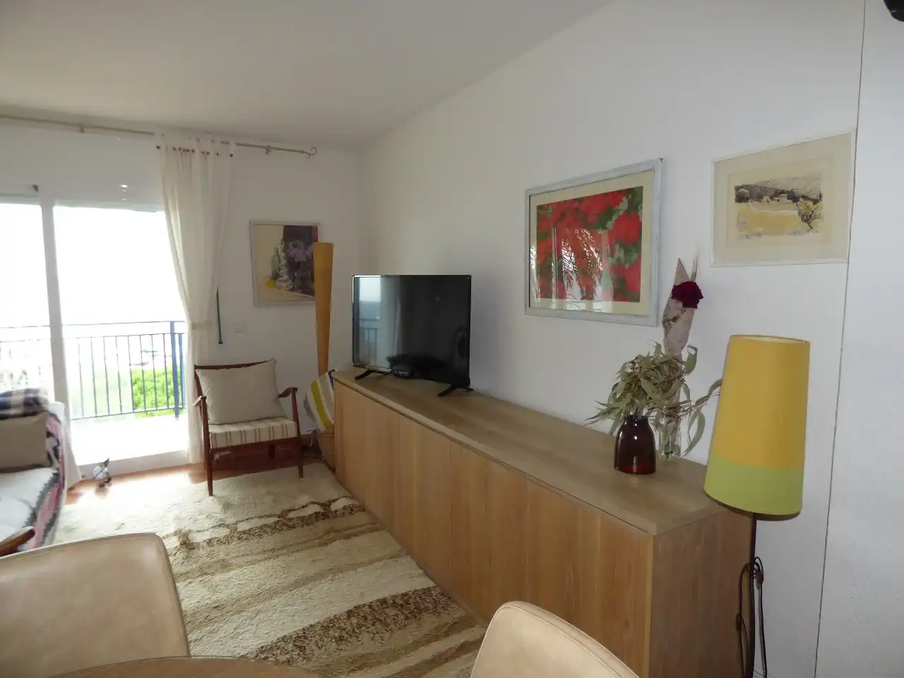 Wohnzimmer von Wohnung zur Miete in Sant Pol de Mar mit Terrasse und Möbliert