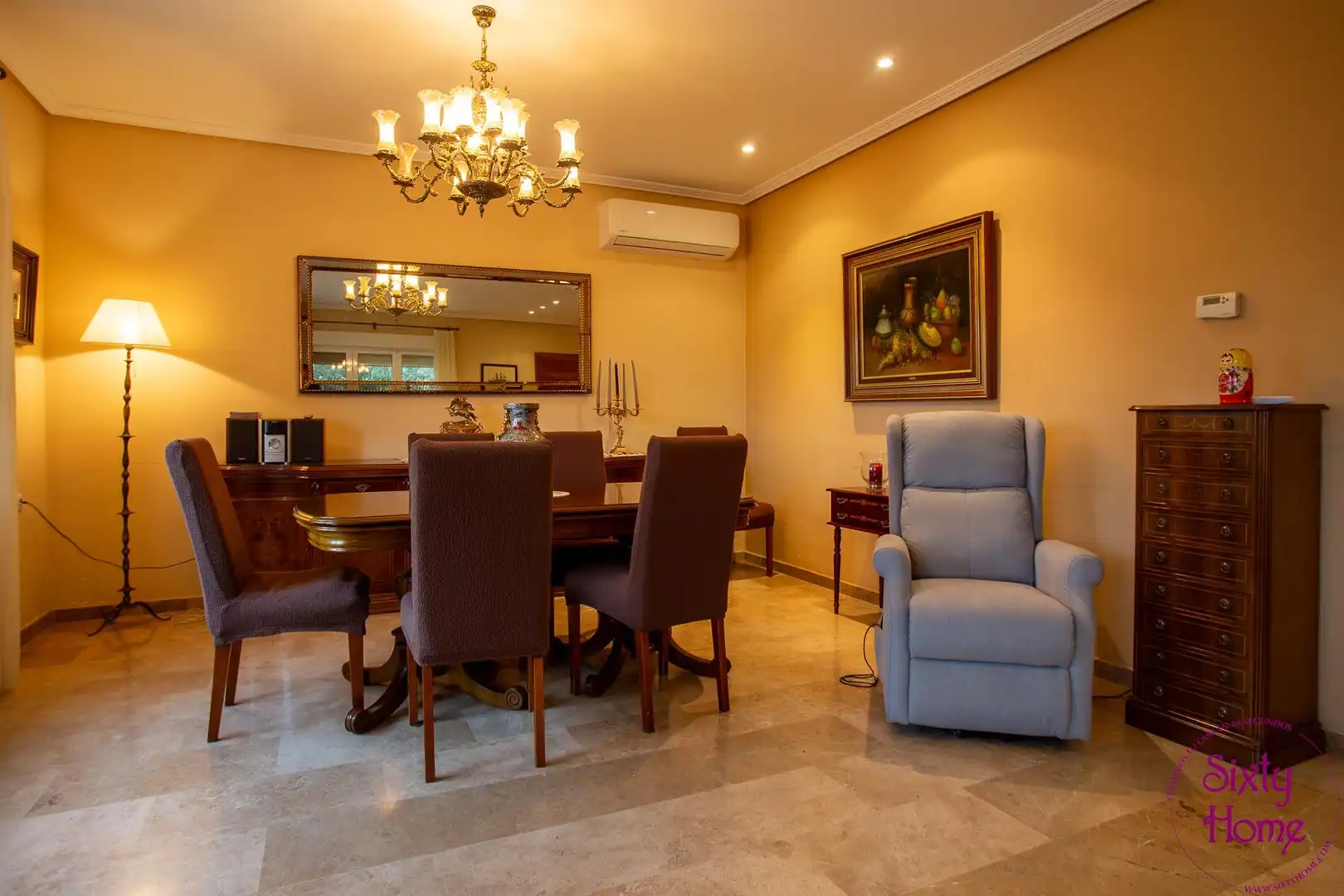 Dining room of Houses for sale in Zaragoza  with Heating, Private garden and Terrace