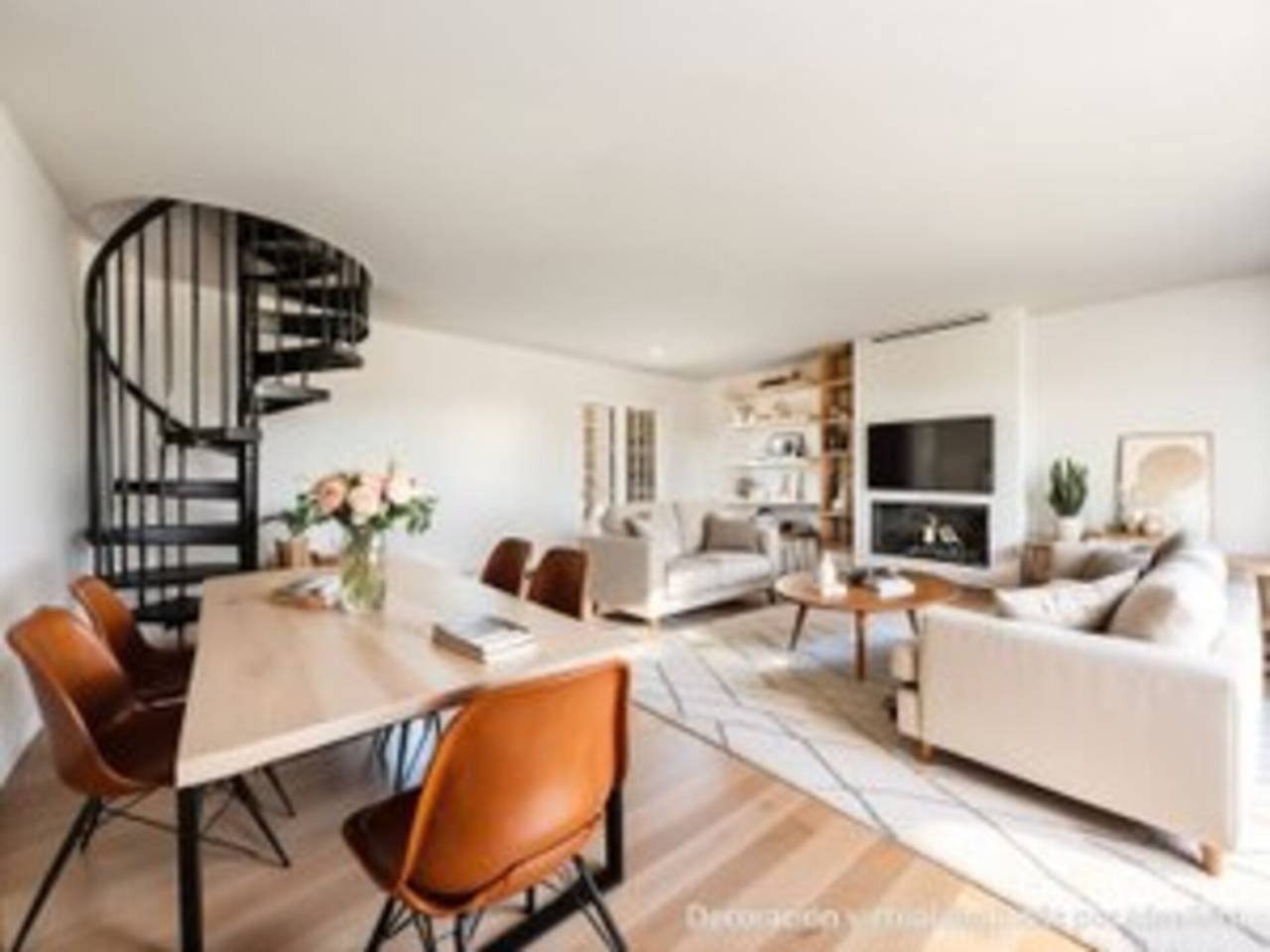 Living room of Flat for sale in Sabadell  with Heating, Parquet flooring and Terrace