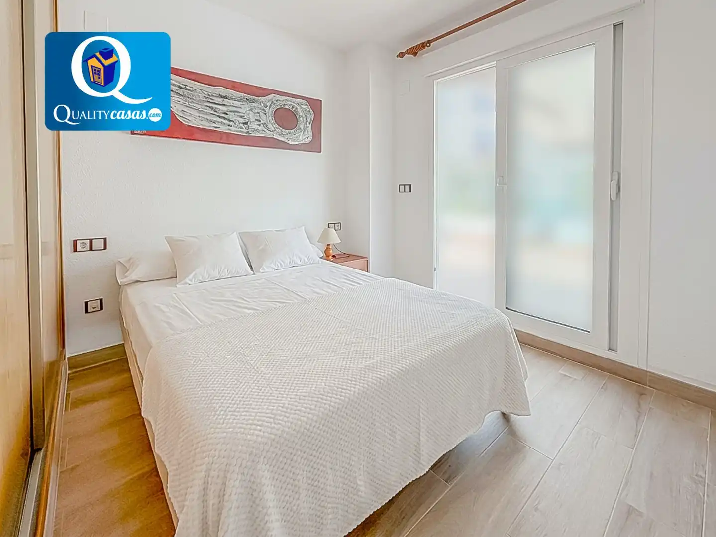 Bedroom of Flat for sale in Pueblo Español - Coveta Fumá