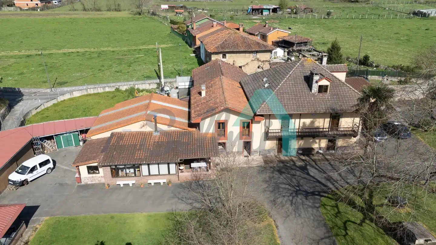 Exterior view of Houses for sale in Ribera de Arriba  with Heating, Private garden and Terrace