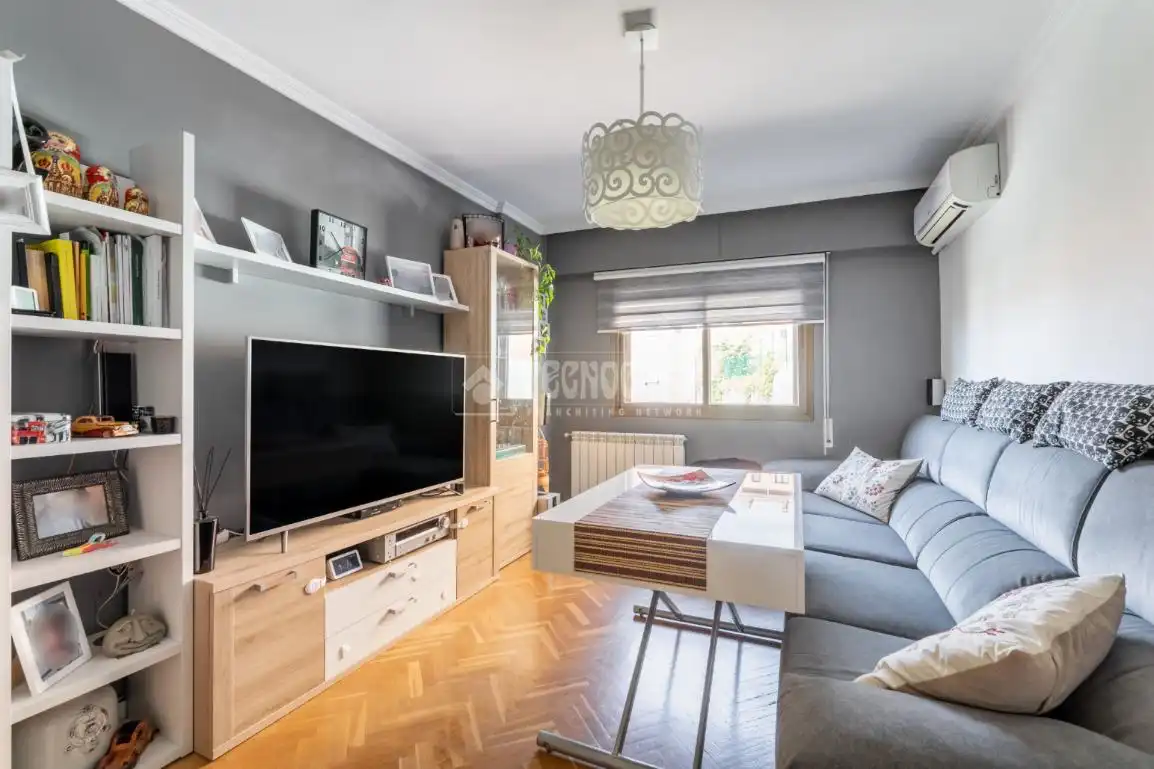 Wohnzimmer von Wohnung zum Verkauf in Las Rozas de Madrid mit Klimaanlage und Heizung