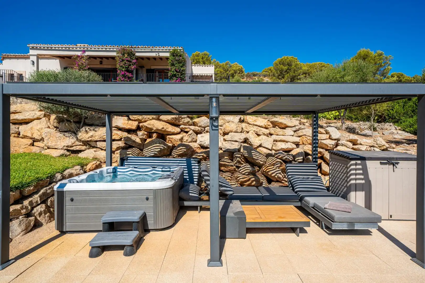 Terraza de Finca rústica en venta en Font de Sa Cala