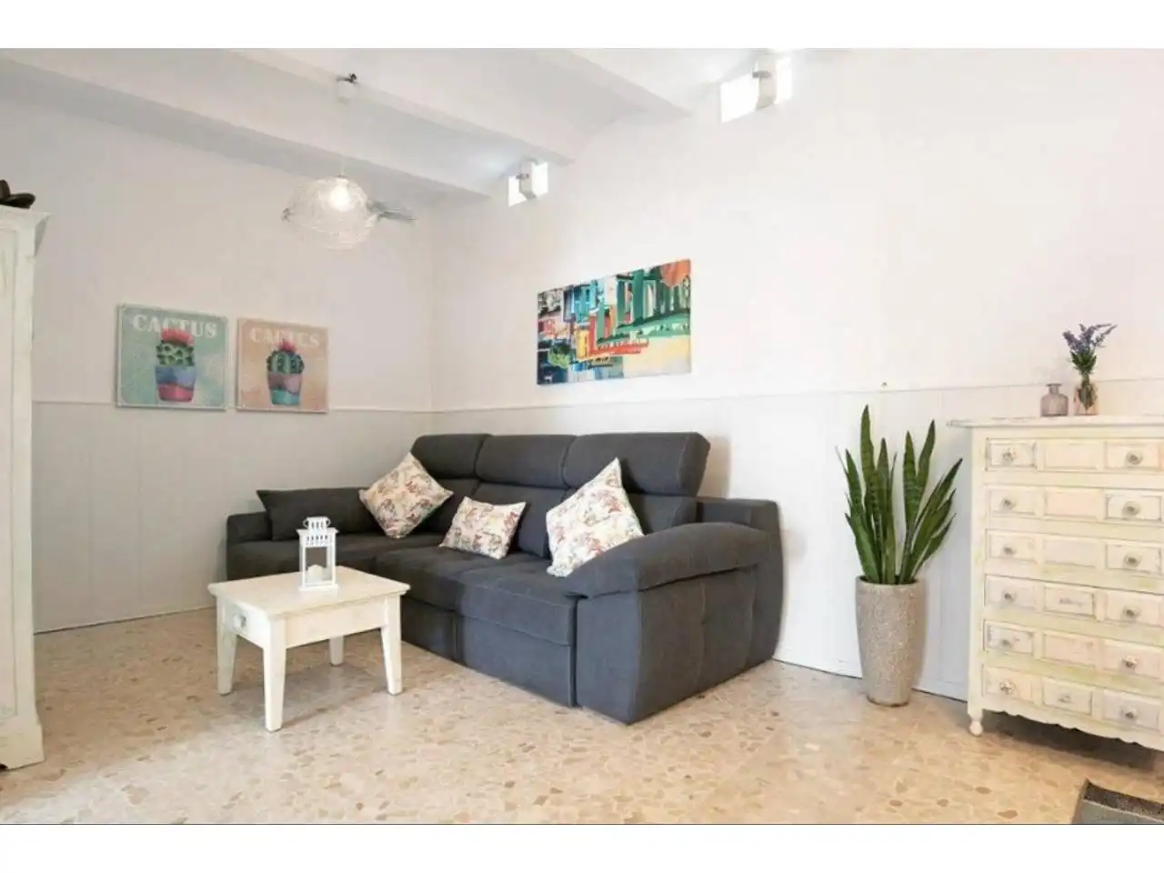 Sala d'estar de Casa o xalet en venda en Conil de la Frontera amb Aire condicionat, Calefacció i Terrassa