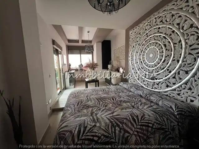 Schlafzimmer von Dachboden zum Verkauf in Torremolinos mit Heizung, Terrasse und Abstellraum