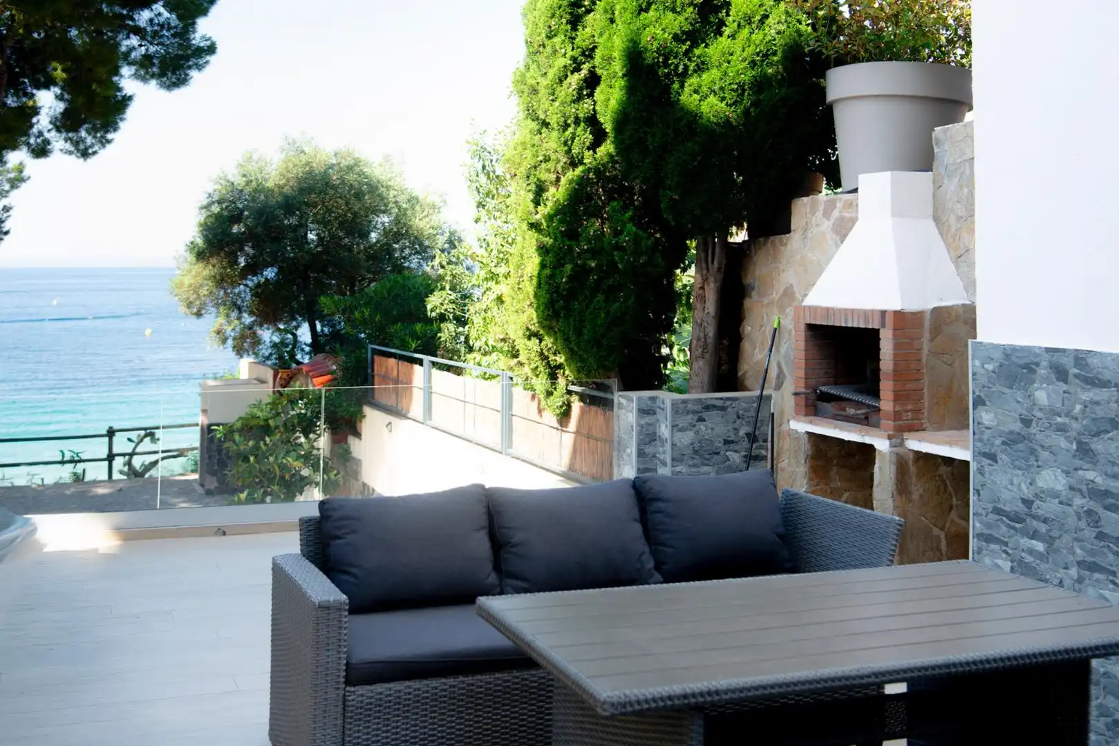 Terrassa de Apartament en venda en Roses