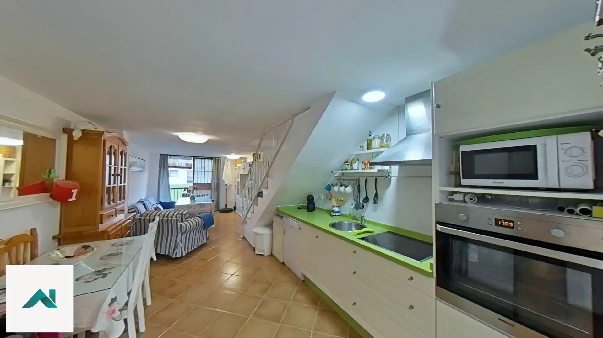 Cocina de Casa adosada en venta en La Antilla con Calefacción, Jardín privado y Terraza